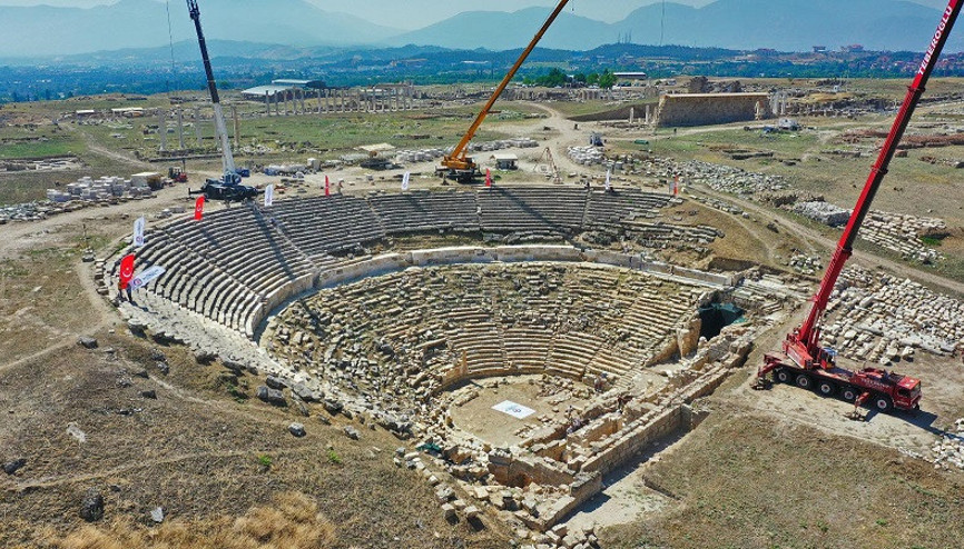 Laodikyadaki 2 bin 200 yıllık antik tiyatro, eski günlerine dönecek