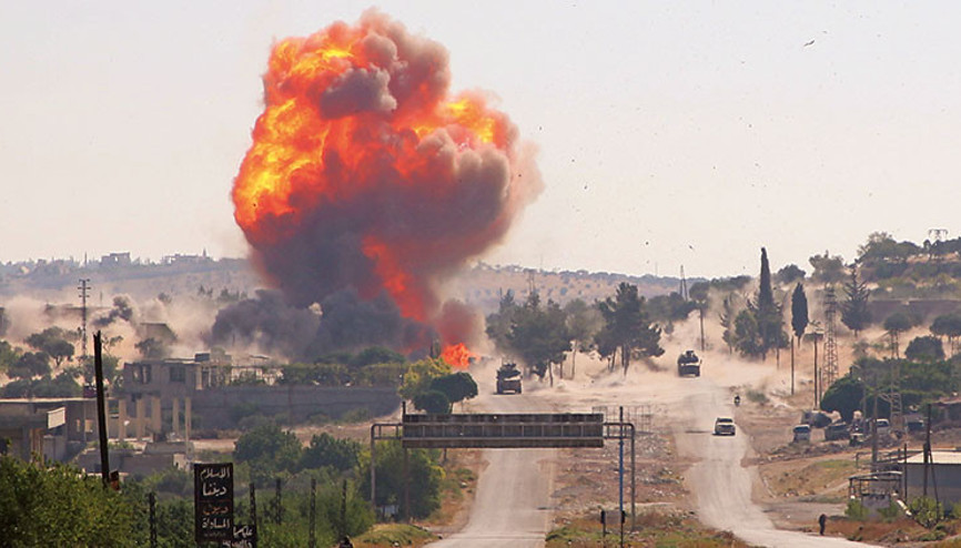 Türk-Rus devriyesine bombalı saldırı: 3 Rus askeri yaralı