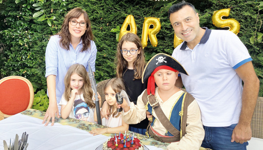 Funda Arar ın oğlu Aras 7 yaşında