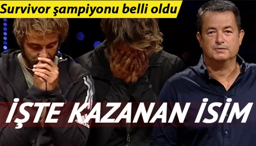 Survivor 2020 şampiyonu kim oldu Barış ve Cemal Can finalinden galip gelen isim.. Kazananı SMS oyları belirledi Survivor 2020 şampiyonu kim oldu Barış ve Cemal Can finalinden galip gelen isim.. Kazananı SMS oyları belirledi