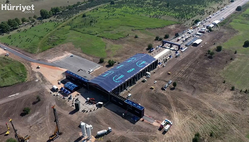 Türkiyenin Otomobilinin üretileceği alan havadan görüntülendi