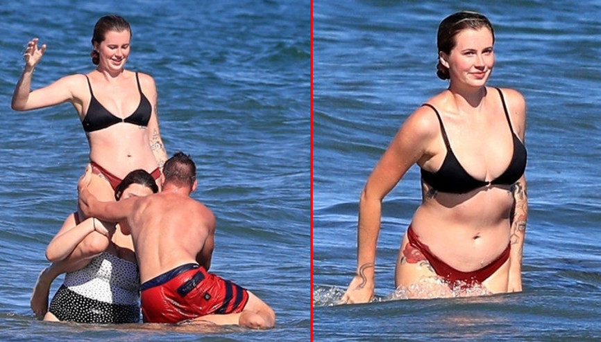 1.85lik modelin deve güreşi