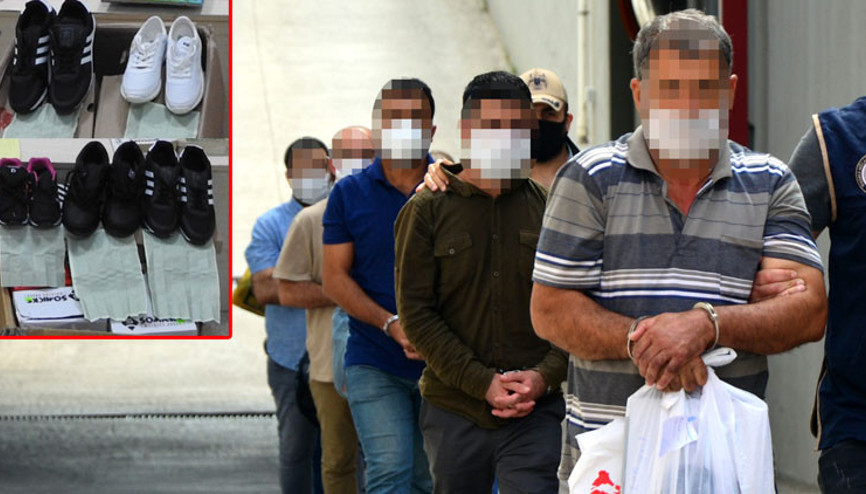 Alçak planları çökertildi Talimatları ayakkabı tabanında götürmüşler...