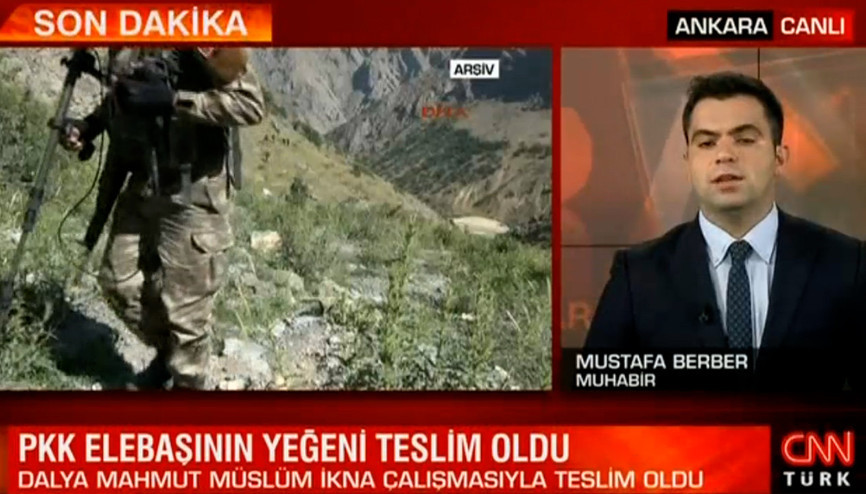 PYD/PKK elebaşlarından Salih Müslimin yeğeni teslim oldu