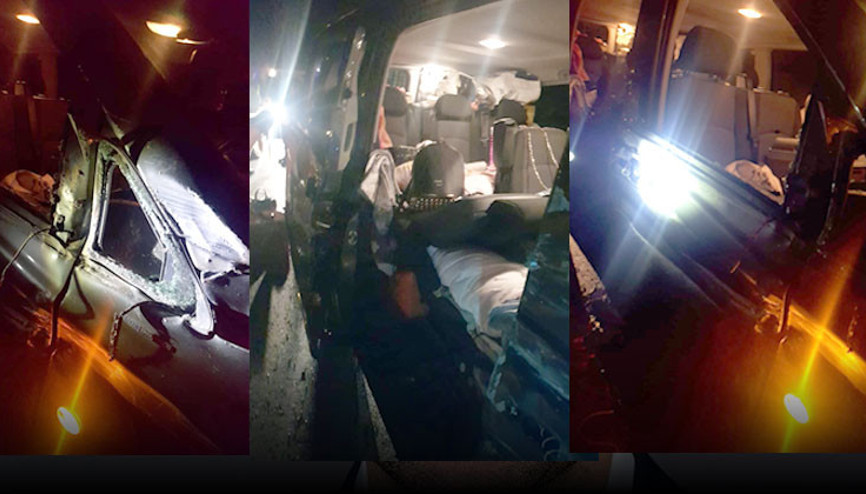 7 kişilik gurbetçi aile ölümden döndü