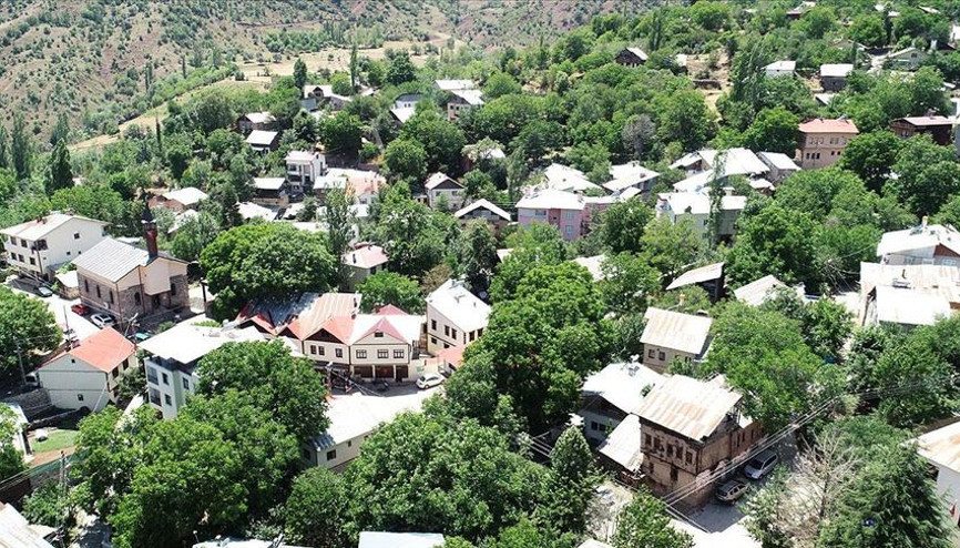 Tarihi Tamzara Mahallesi kültürel ve doğal güzelliklerini ziyaretçilere sunuyor