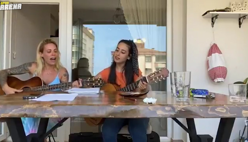 Jose Sosanın eşi Carolina Alurraldedan şaşırtan performans