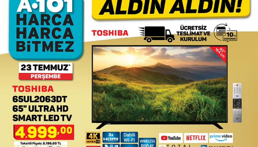 A101 aktüel ürünler kataloğunda bu hafta neler var İşte 23 Temmuz tarihli A101 aktüel kataloğu