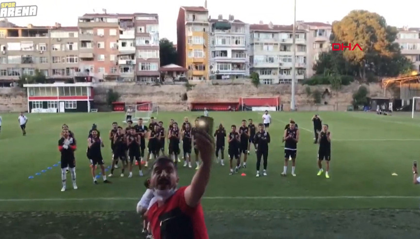 Karagümrüklü taraftarlardan Play-Off öncesi coşkulu destek