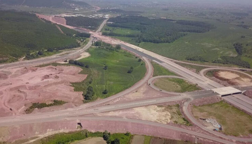 Kuzey Marmara Otoyolu havadan görüntülendi Kuzey Marmara Otoyolu havadan görüntülendi