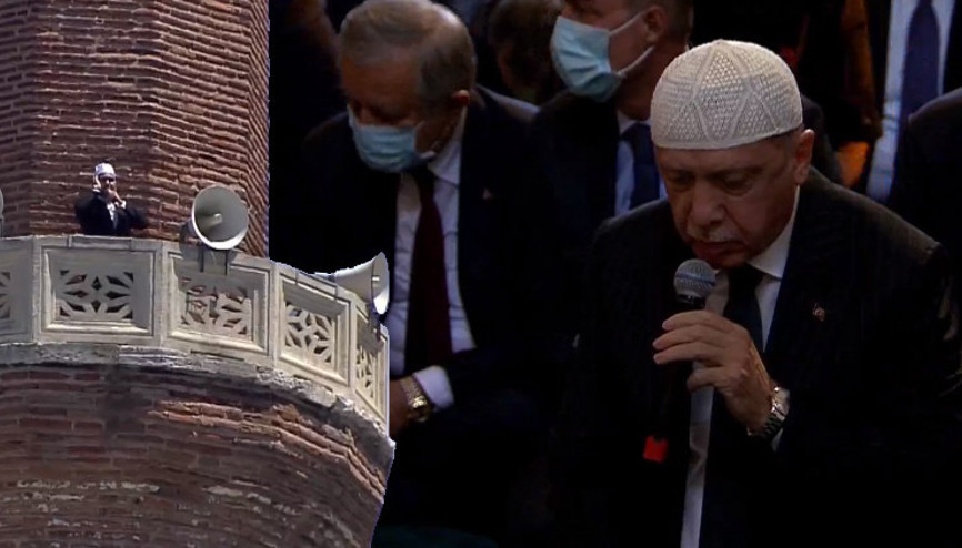 Son dakika... Tarihi gün 86 yıl sonra Ayasofyada ilk namaz