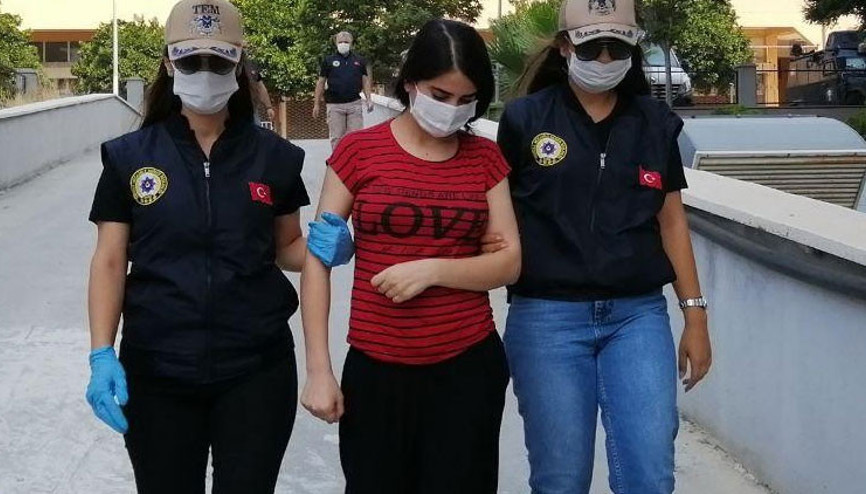 Terörist Salih Müslüm’ün teslim olan yeğeni adliyeye sevk edildi