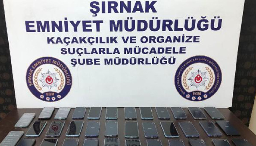 Şırnakta kaçakçılık operasyonu: 28 gözaltı