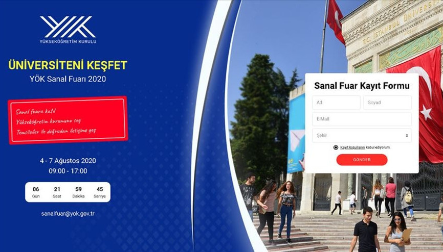 YÖK sanal tercih fuarı düzenliyor
