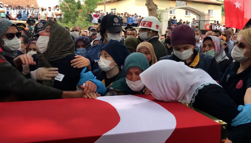 Piyade Er Kerim Arslan son yolculuğuna uğurlandı