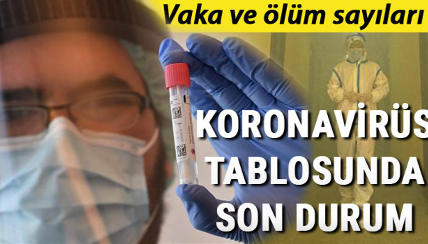1 Ağustos Koronavirüs (coronavirüs) Türkiye tablosu Vaka ve ölüm sayısı: İstanbul, Ankara ve tüm bölgelerin günlük corona virüs vaka sayıları