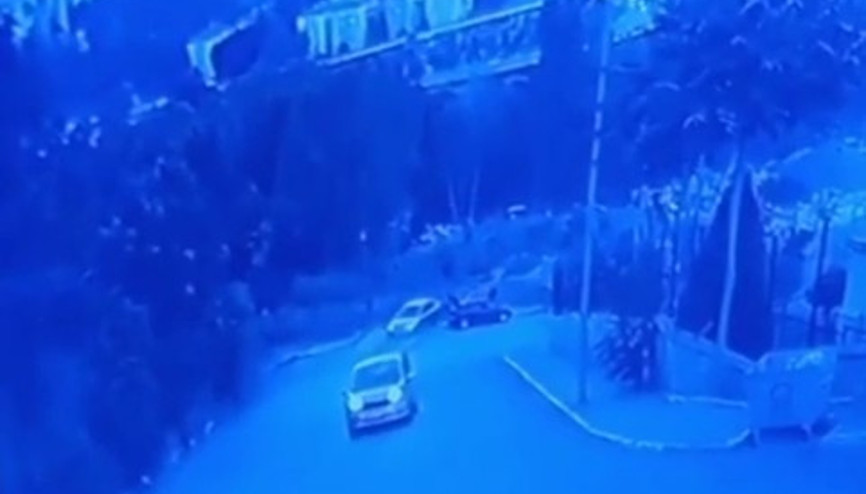 Eyüpsultanda akılalmaz kaza Ölümden kıl payı kurtuldu