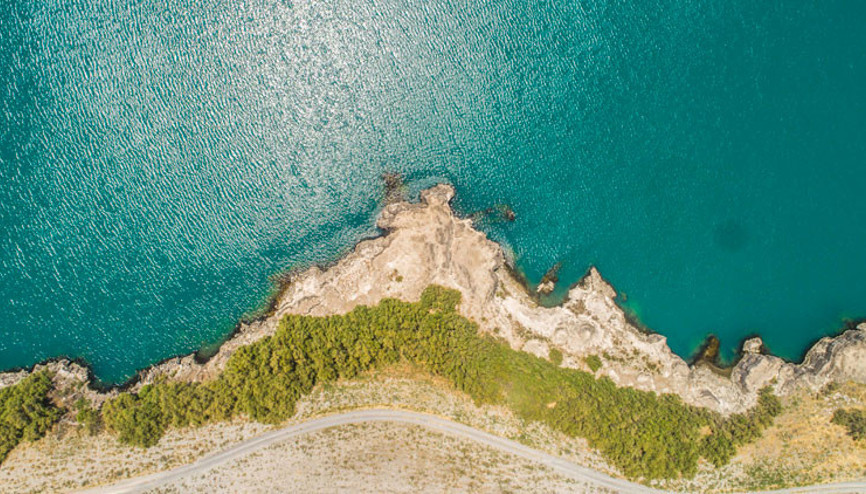 Türkiyenin en derin gölü 6-7 metre çekildi