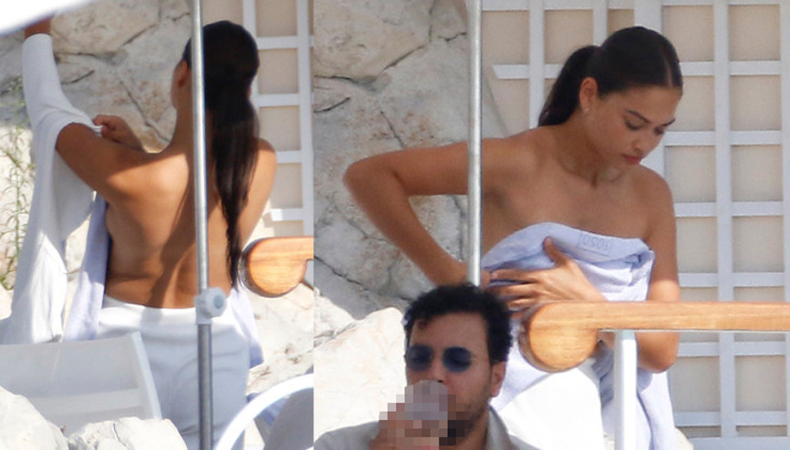 Cep telefonuna poz vermek için hazırlandı