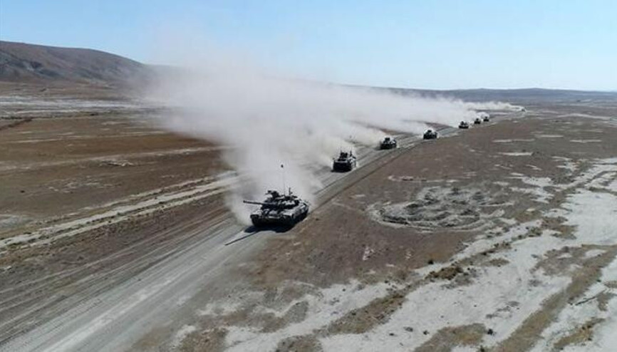 Türkiye ve Azerbaycanın ortak tatbikatı sürüyor