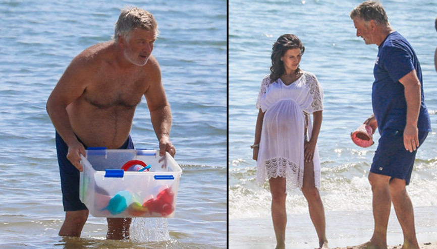 Ünlü oyuncu denizden oyuncak topladı: Dört küçük çocuk babası olmak zor