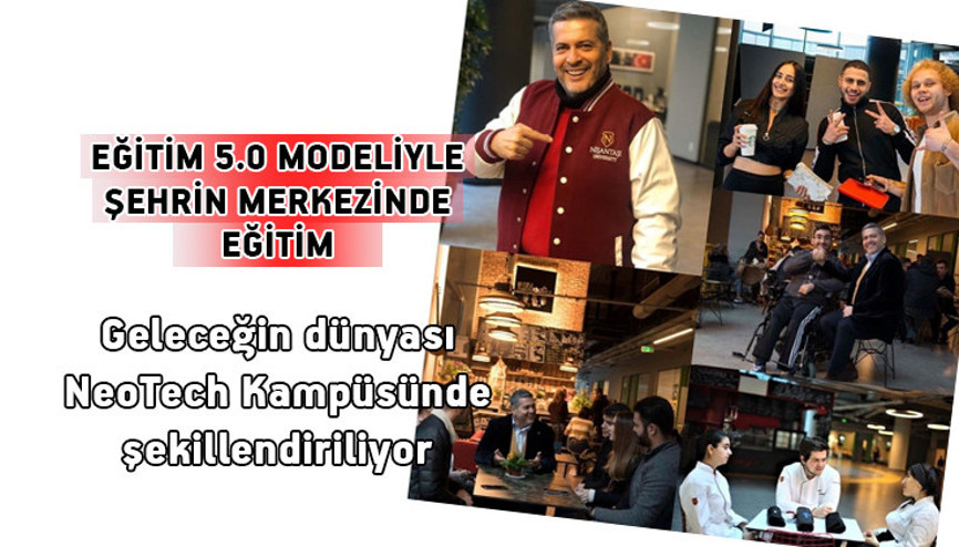 Eğitim 5.0 modeliyle şehrin merkezinde eğitim Eğitim 5.0 modeliyle şehrin merkezinde eğitim
