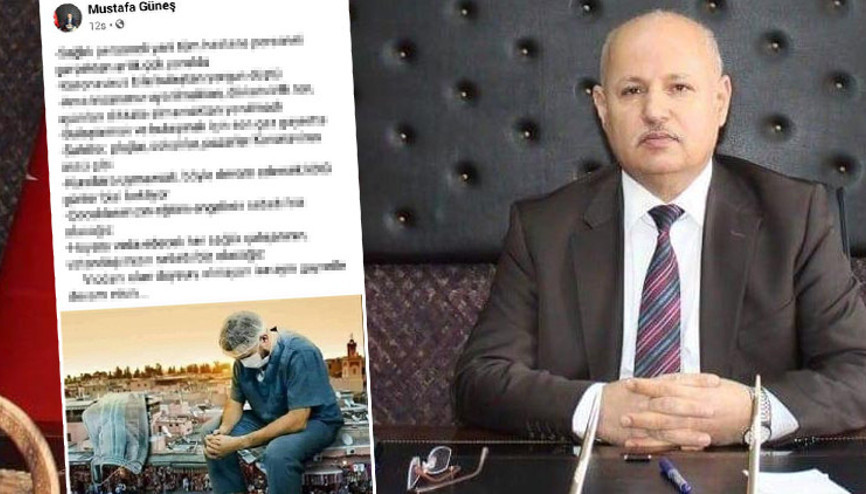 Başhekim böyle isyan etti: Vicdanı olan duysun, olmayan ise aynı gayretle devam etsin