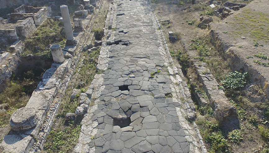 Tesadüfen bulundu...Antik Roma Yolu turizme kazandırılıyor