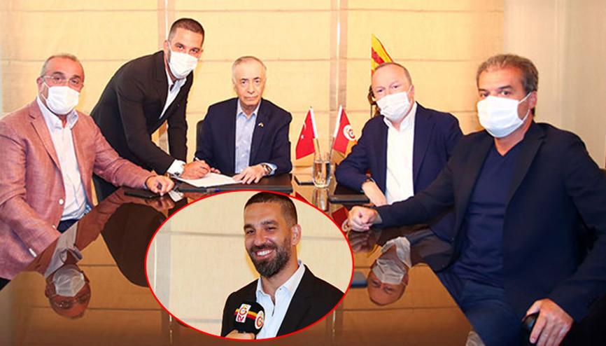 Son Dakika | Arda Turan, Galatasaraya imzayı attı ve taraftara seslendi Fatih Terim itirafı...