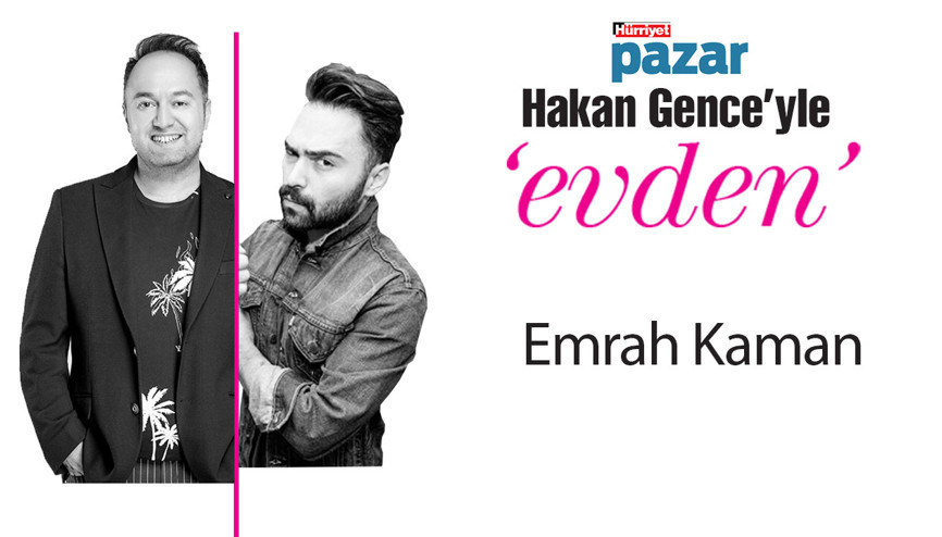 Hakan Genceyle evdenin konuğu Emrah Kaman