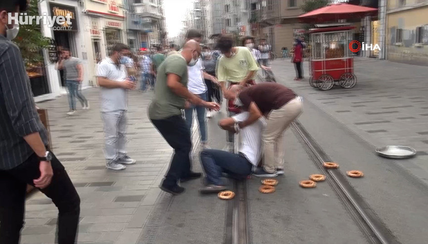 Hasta numarası yaparak duygu sömürüsü yapan dilenci kıskıvrak yakalandı