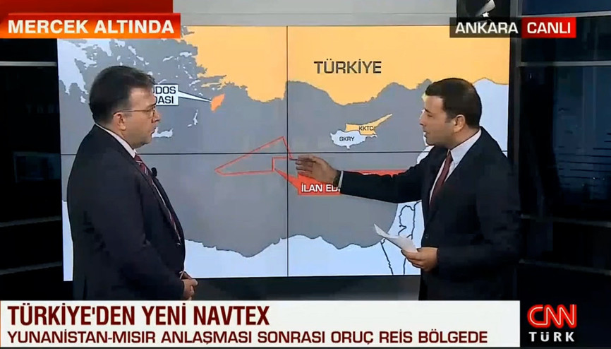 Abdullah Ağar, Doğu Akdenizde ilan edilen Navtexi detaylarını aktardı