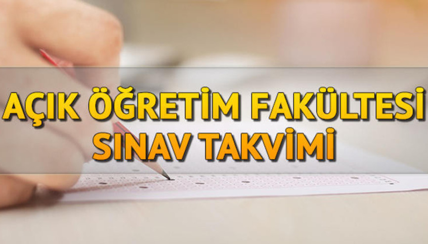 AÖF yaz okulu sınavları ne zaman 2020 AÖF sınavları için detaylar belli oluyor AÖF yaz okulu sınavları ne zaman 2020 AÖF sınavları için detaylar belli oluyor
