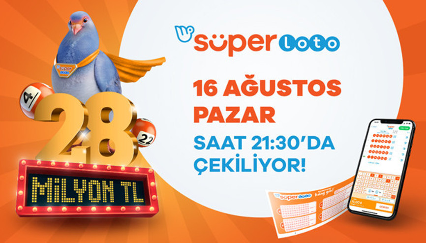 Süper Loto çekilişi hangi gün, saat kaçta Süper Lotoda büyük ikramiye tam 28 Milyon TL..