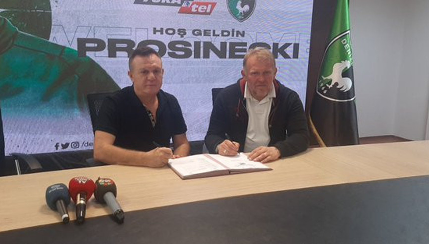 Son dakika | Robert Prosinecki resmen Denizlisporda
