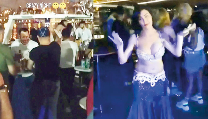 Boğazda salgına  inat ‘dansözlü’ yat partileri