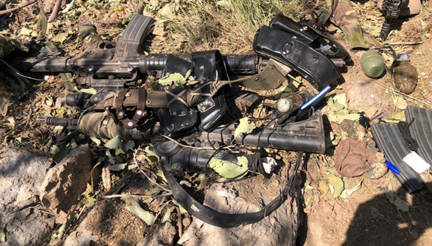 Son dakika... MSB paylaştı İşte Pençe Kaplan operasyonunda ele geçirilen silahlar