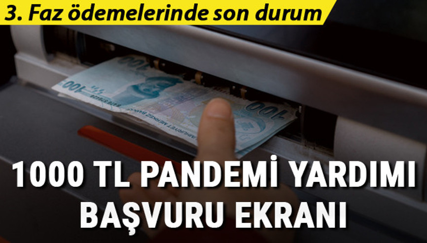 Sosyal yardım sorgulama ekranı: 1000 TL pandemi yardımı 3. faz başvurusu nasıl yapılır İşte E-Devlet başvuru ekranı Sosyal yardım sorgulama ekranı: 1000 TL pandemi yardımı 3. faz başvurusu nasıl yapılır İşte E-Devlet başvuru ekranı