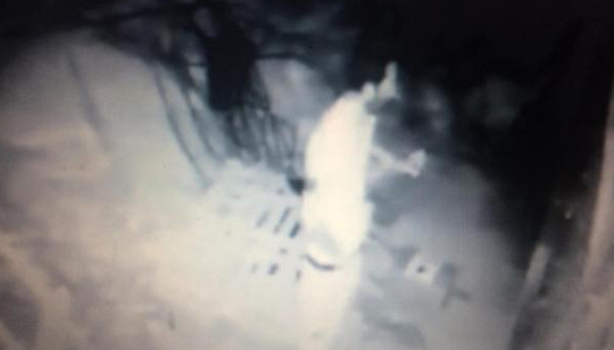 Bağ evinden hırsızlık şüphelileri, kamera görüntülerinden yakalandı
