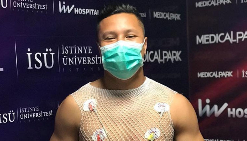 Trabzonsporun yeni transferi Marlon sağlık kontrolünden geçti