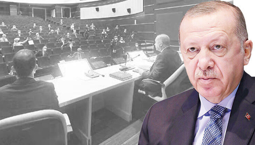 Cumhurbaşkanı Erdoğandan kurmaylarına uyarı: Konuştuklarımız aramızda kalsın