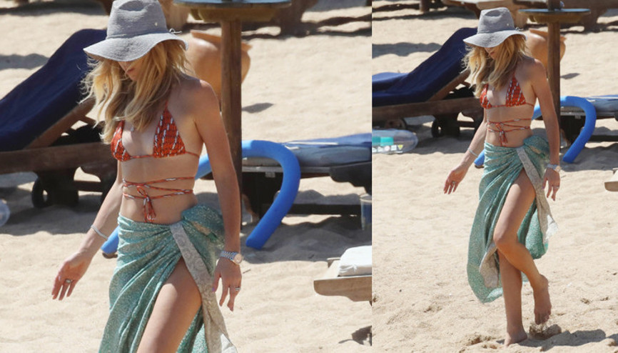 Üç çocuğu var ama belli etmiyor