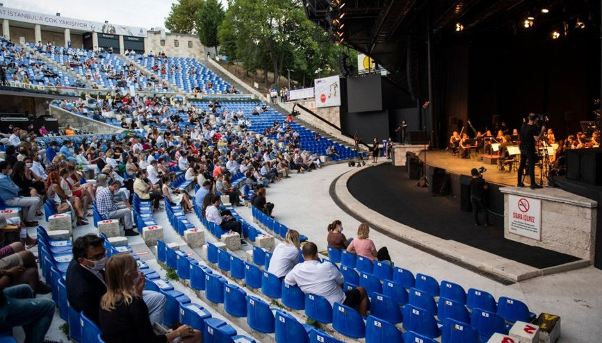 Pandemide ilk canlı klasik müzik konseri Pandemide ilk canlı klasik müzik konseri