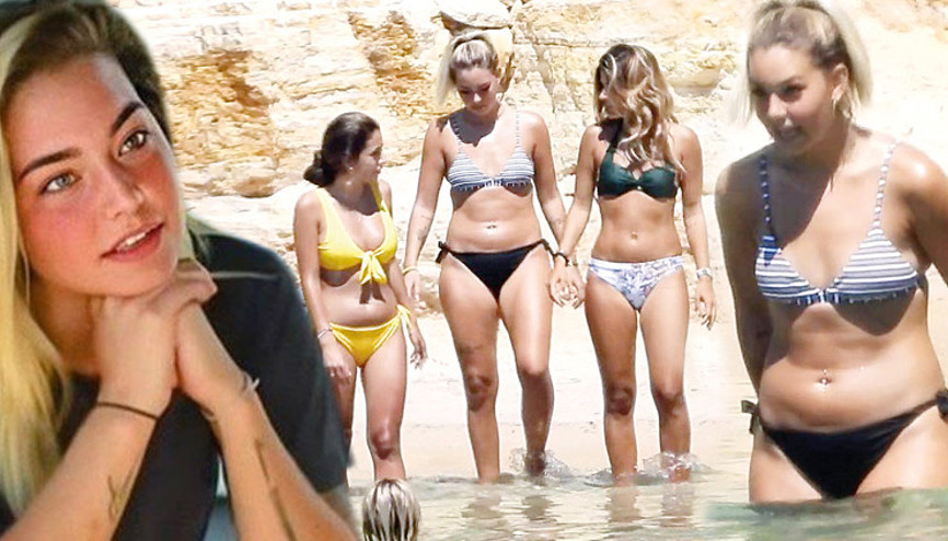 Survivor güzeli Aycan Yanaç tatilde