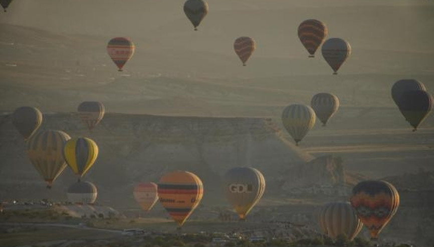 Sıcak hava balonu uçuşlarına koronavirüs genelgesi