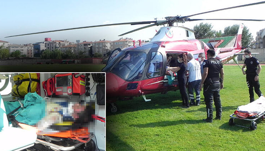 Selfie çekmek isterken ağır yaralandı