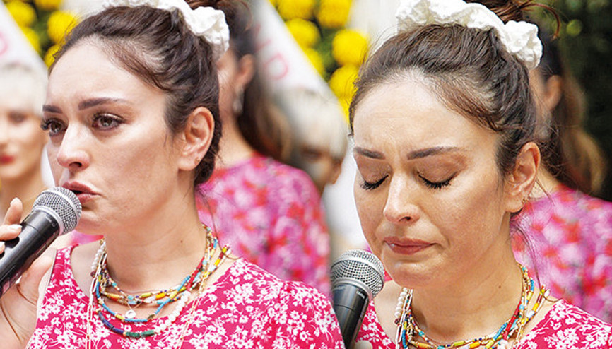 Ezgi Mola’nın gözyaşları