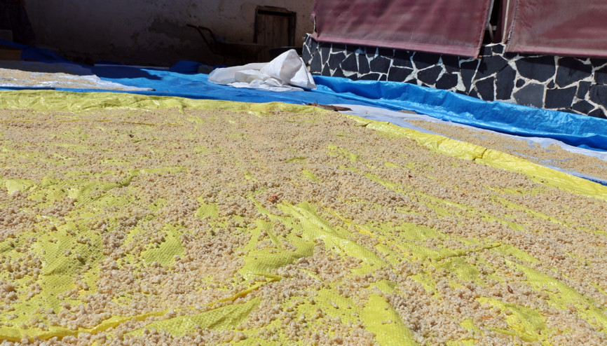 Soğuk kış günlerinin lezzeti tarhanada sezon başladı