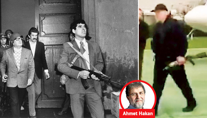 İki silahlı devlet başkanı: Biri tepeden tırnağa onur Diğeri halkından tırsıyor