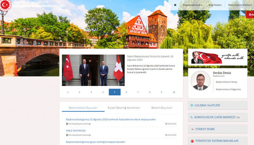 Nürnberg Başkonsolosluğu 31 Ağustos’ta açılıyor